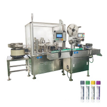 GMP Standard 15ml test tube filling line,10ml conical test tube filling capping machine